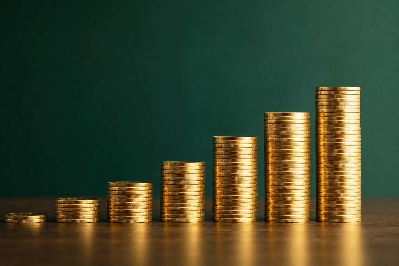 Investment growth chart