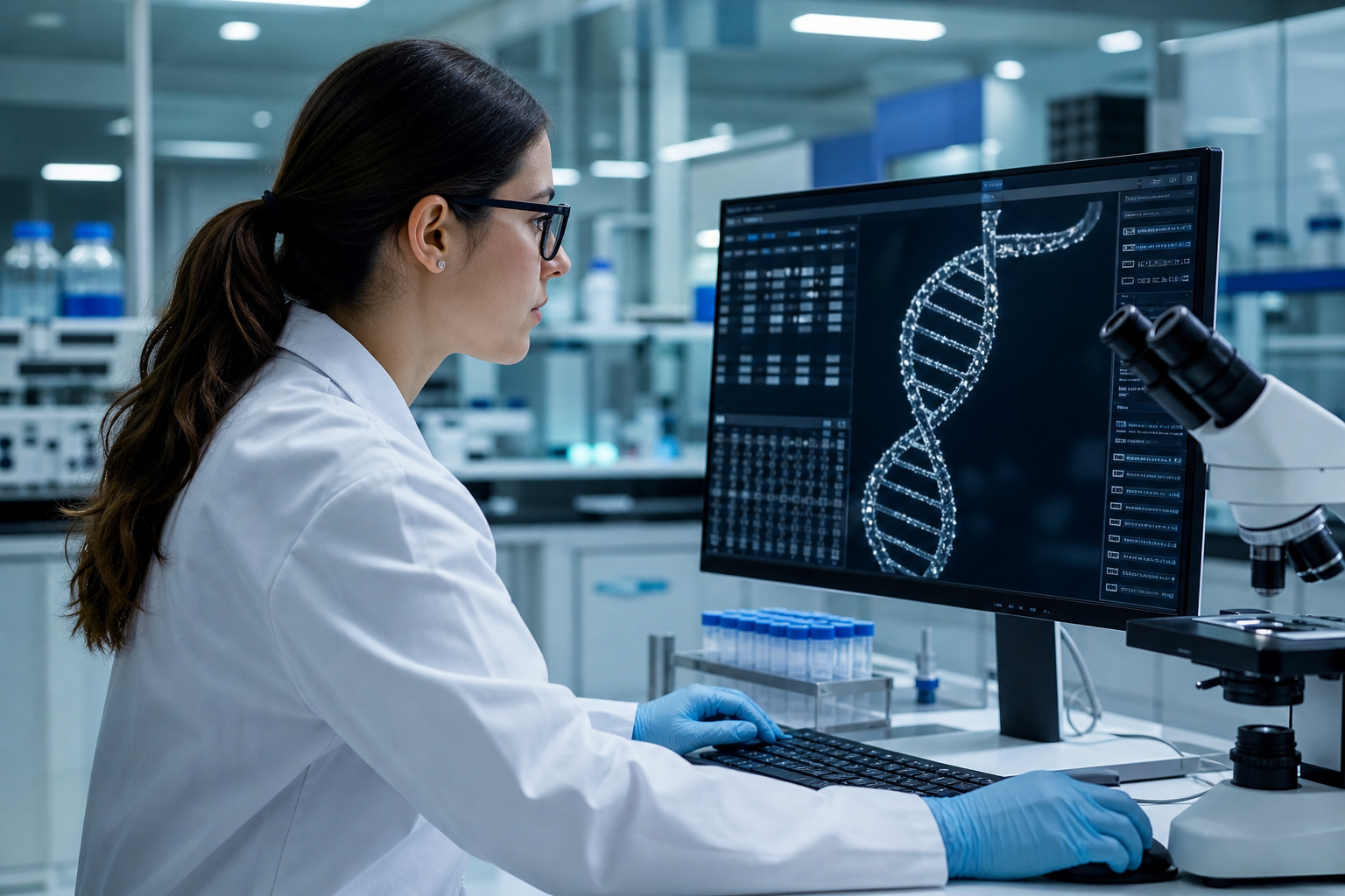 Geneticists and lab professionals
