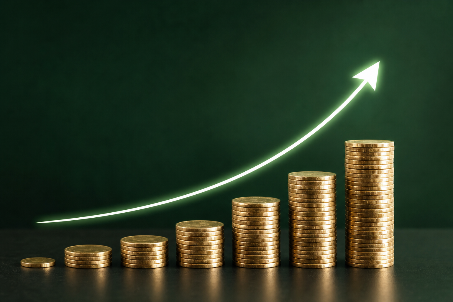Investment growth chart