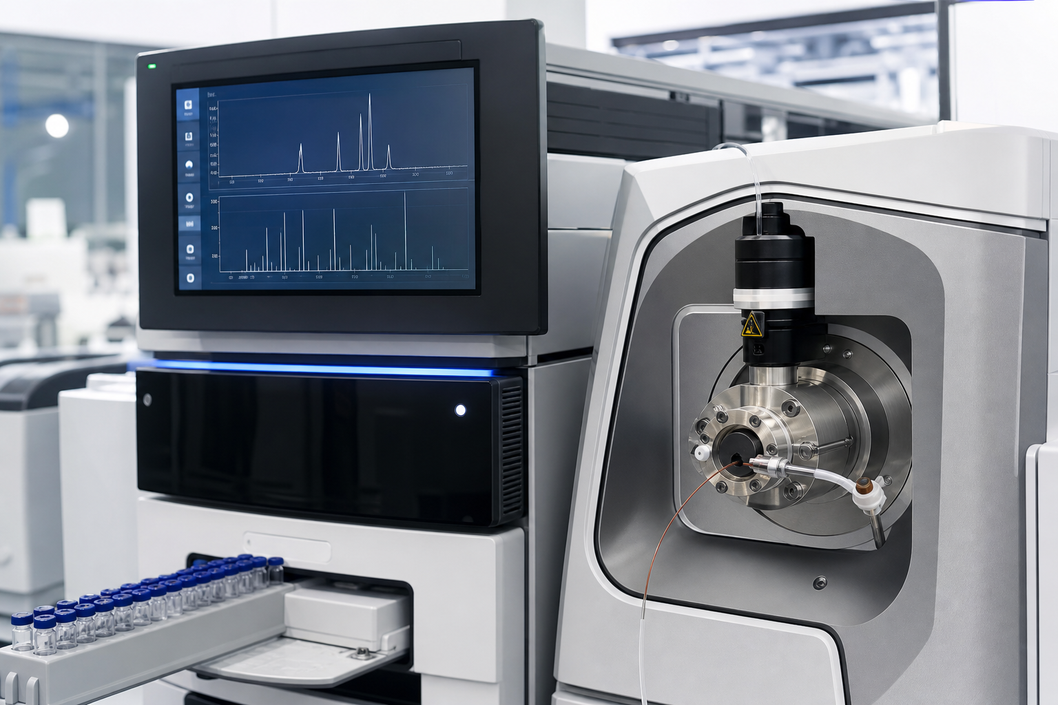 HPLC mass spectrometry testing