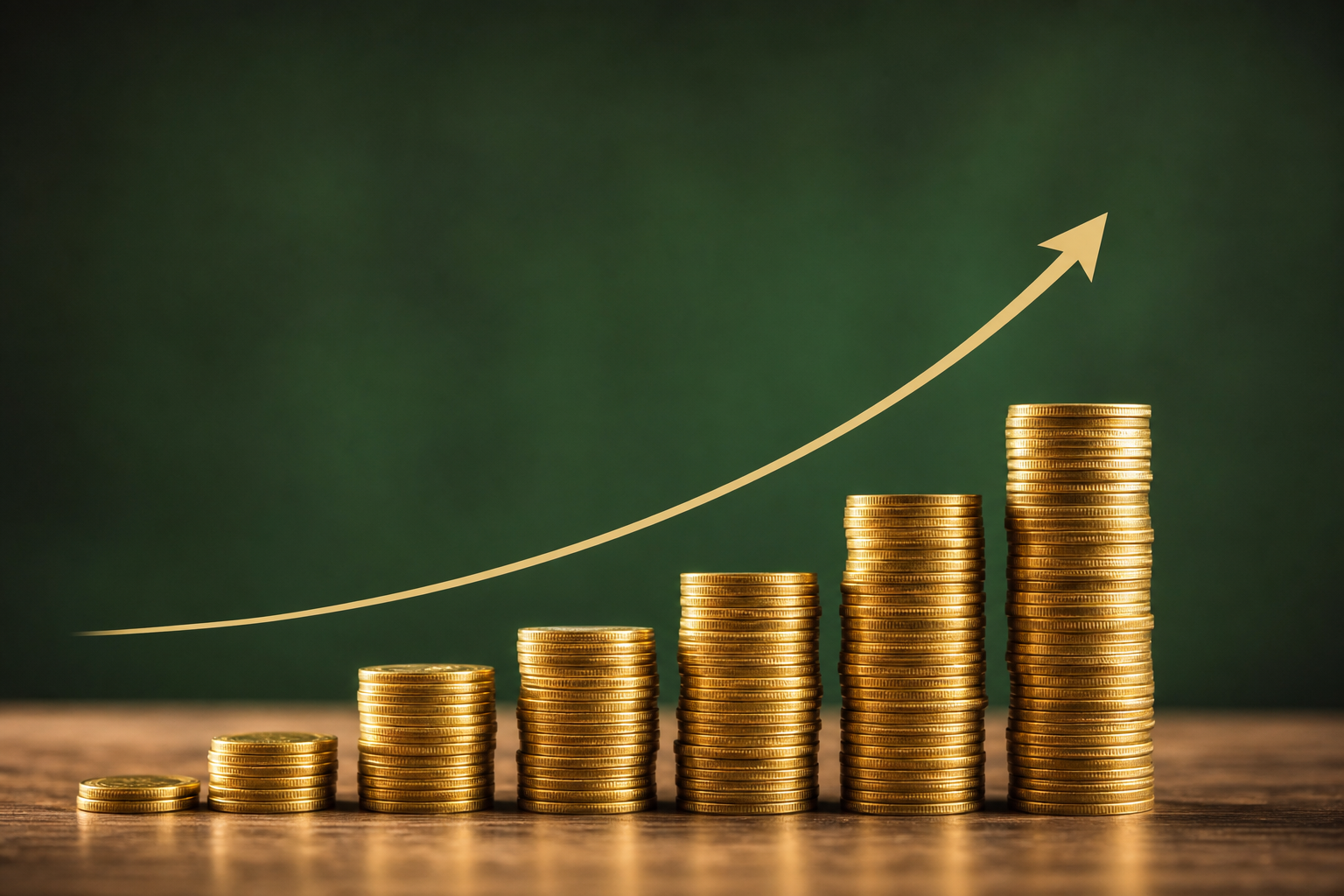 Investment growth chart